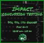 IMPACT Concussion Testing (Week of July 10th-14th) 10:45 am -1:15 pm
